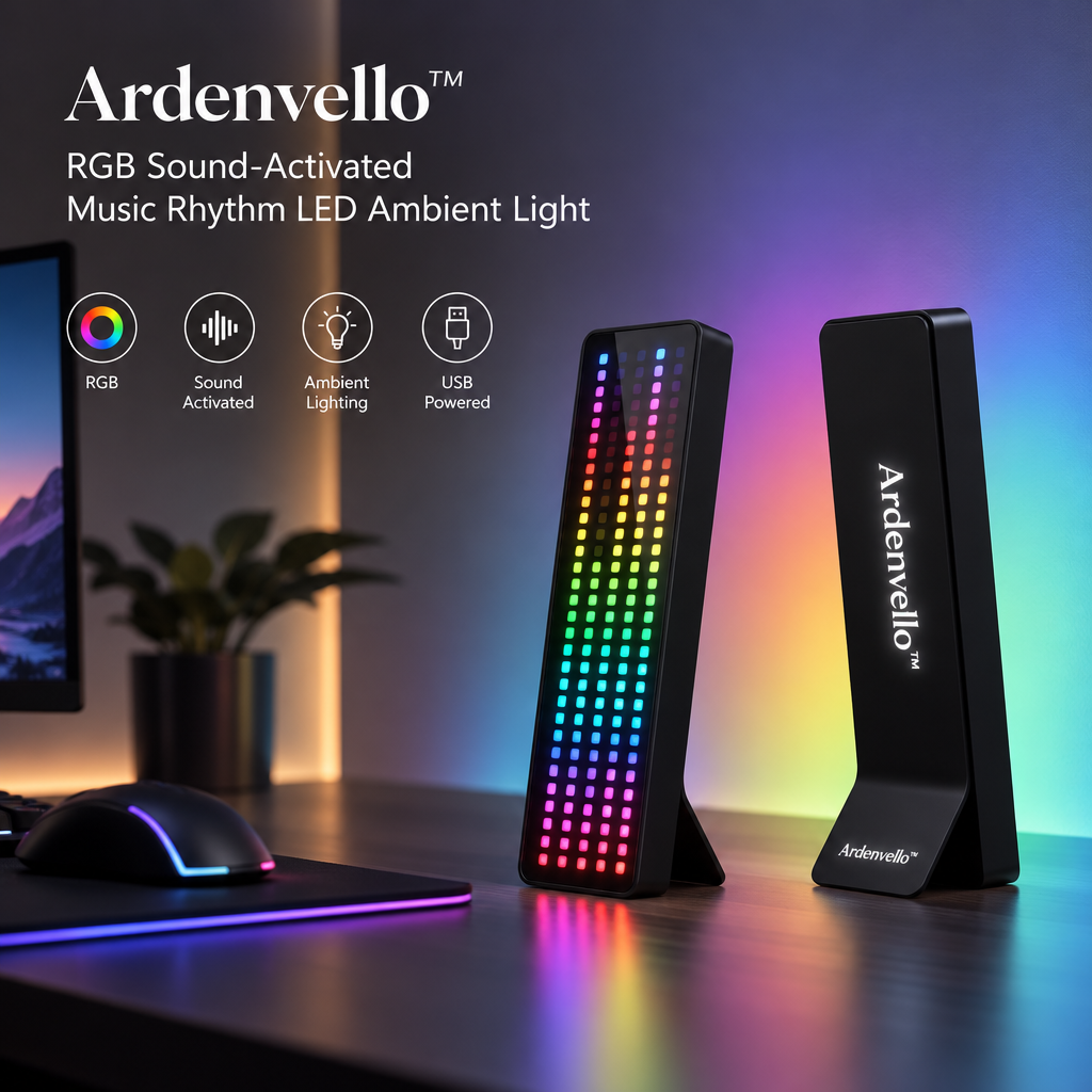 RhythmGrid Sound-Activated Light 5
