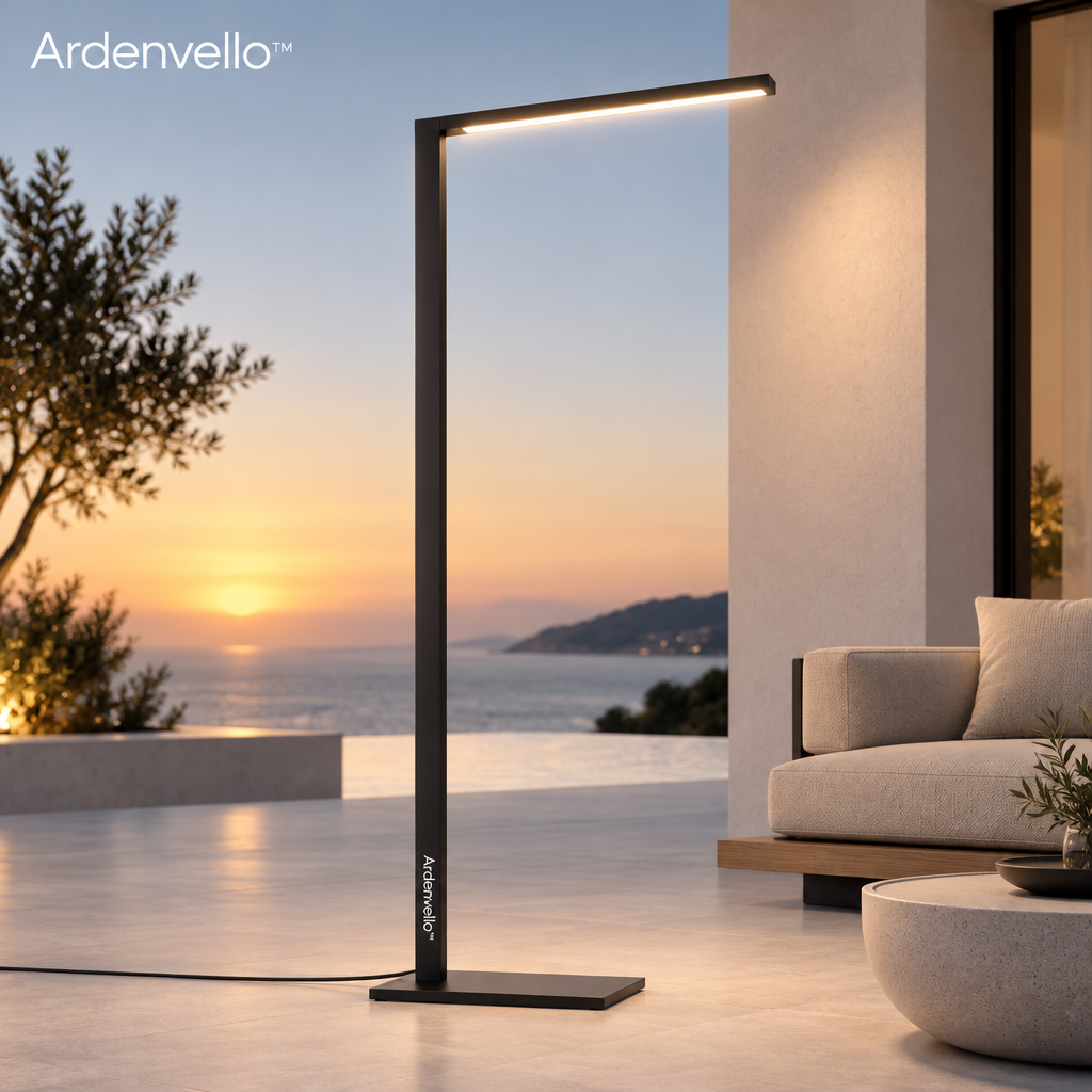Lineform L-Shaped LED Floor Lamp 1