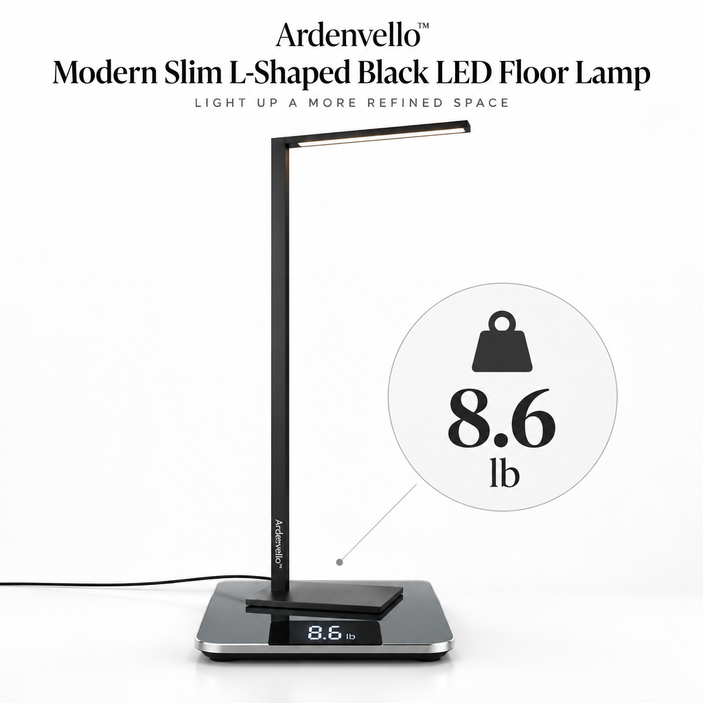 Lineform L-Shaped LED Floor Lamp 3