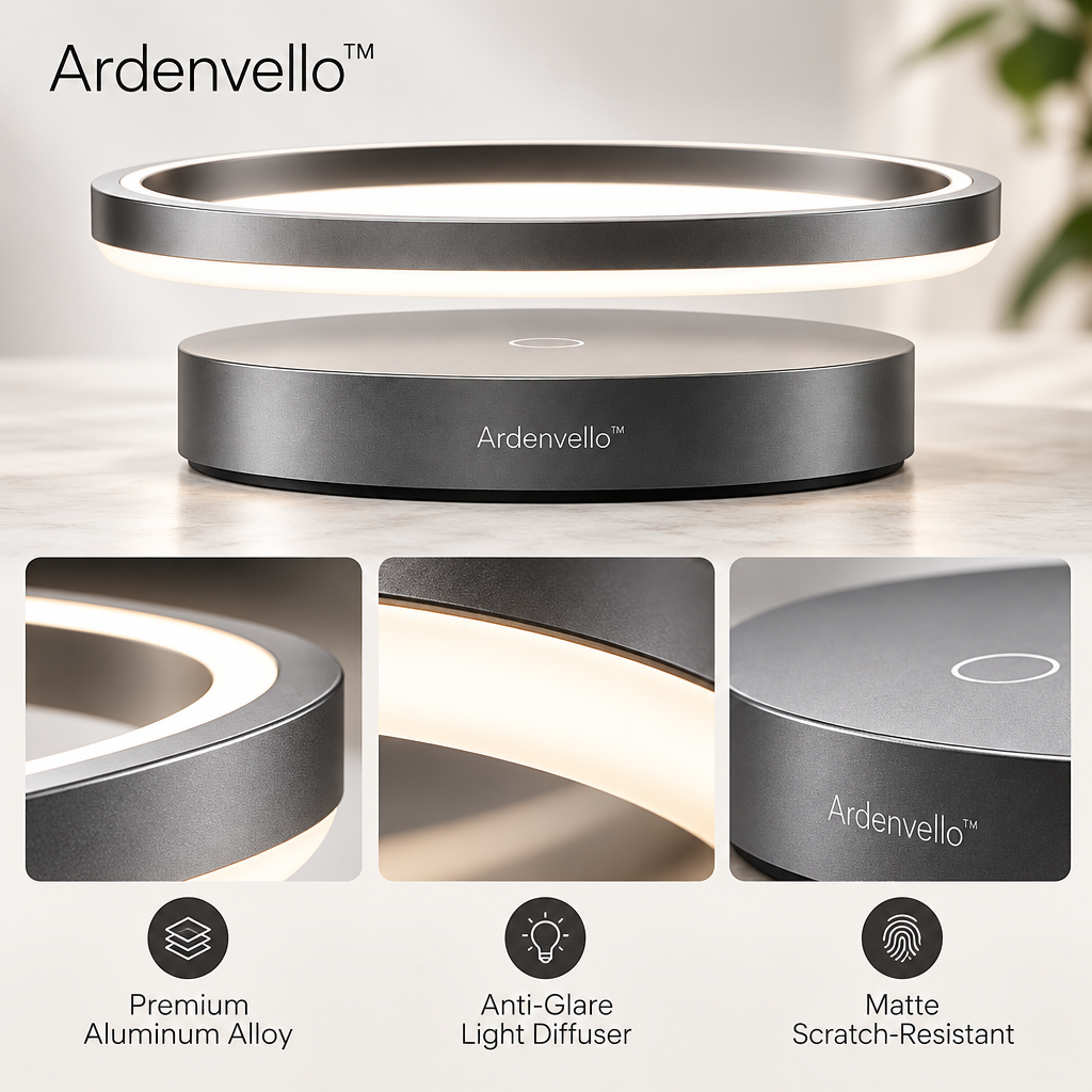 HaloLift Magnetic Levitating Lamp 4