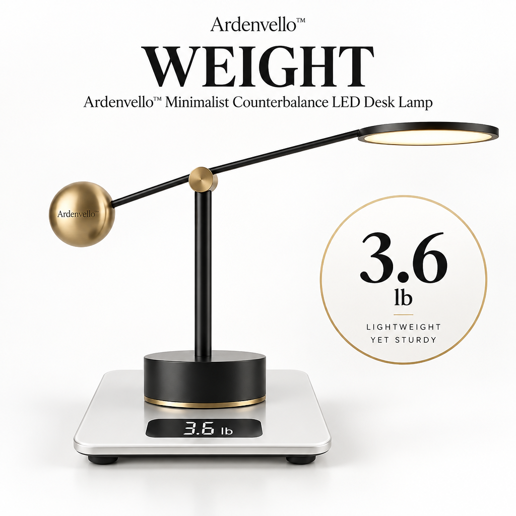 Axis Minimalist Counterbalance Desk Lamp 3