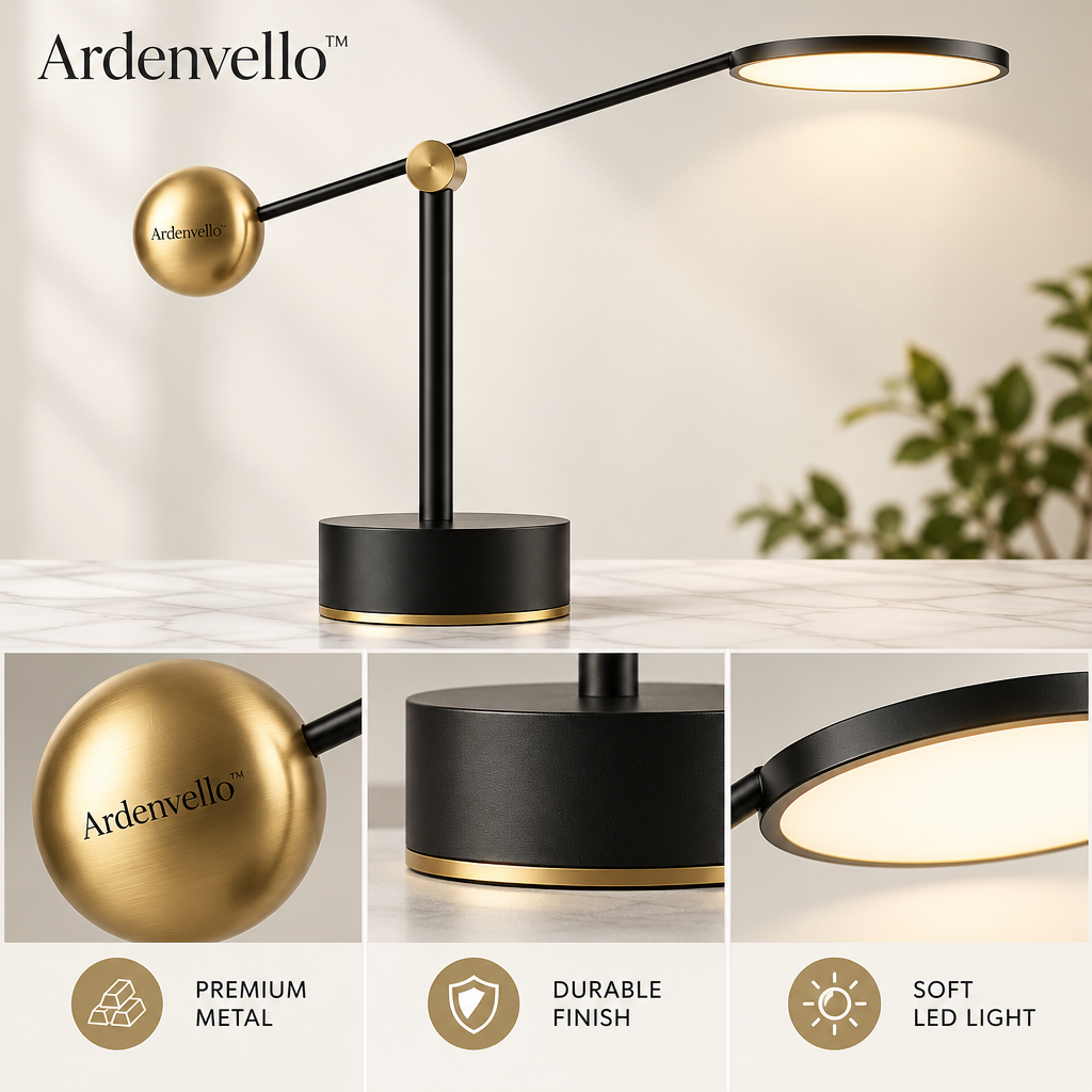 Axis Minimalist Counterbalance Desk Lamp 4