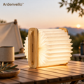Foldline Wooden Accordion Lantern 1
