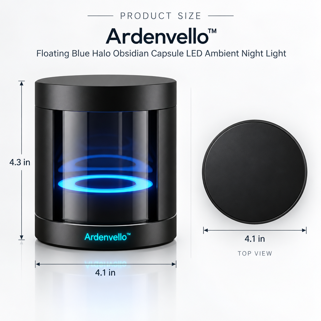 HaloFloat Obsidian Capsule Lamp 2